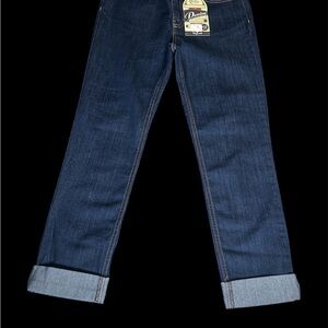 Cello Men's Dark Blue Straight Jeans